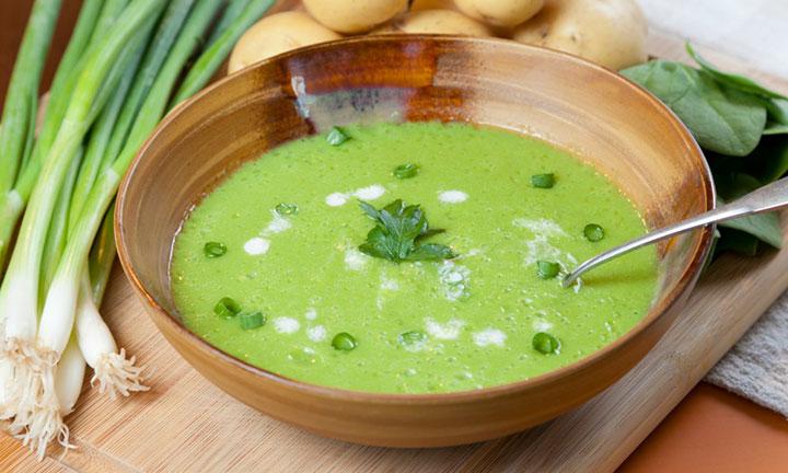 Cream of Spinach Soup